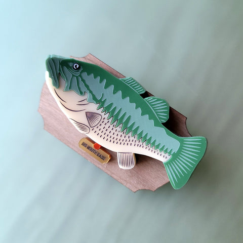 Big Mouth Bass Brooch