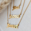 F Word Necklace
