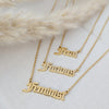 F Word Necklace