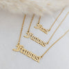 F Word Necklace