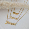 F Word Necklace