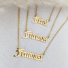 F Word Necklace