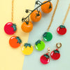 Tomato Necklace