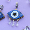 Evil Eye Huggie Earrings
