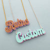 Retro Name Necklace