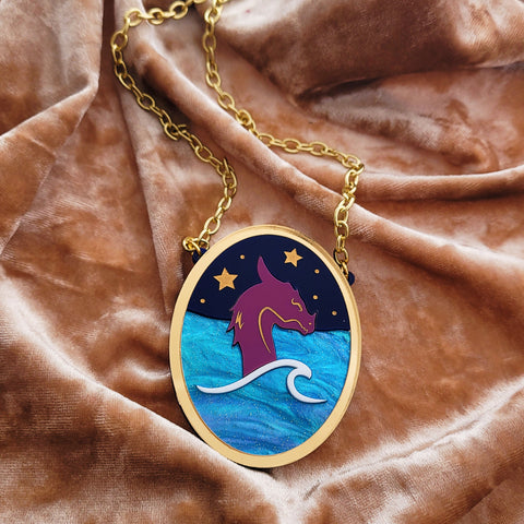 Loch Ness Monster Necklace