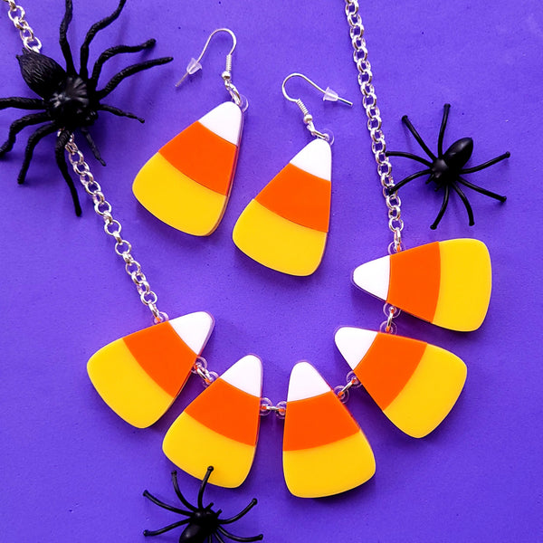 Candy Corn Necklace Sugar & Vice