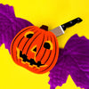 Halloween Pumpkin Brooch