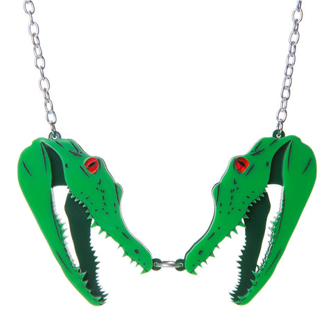 Alligator Heads Necklace