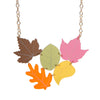 Autumn Leaves Cluster Necklace - more colours