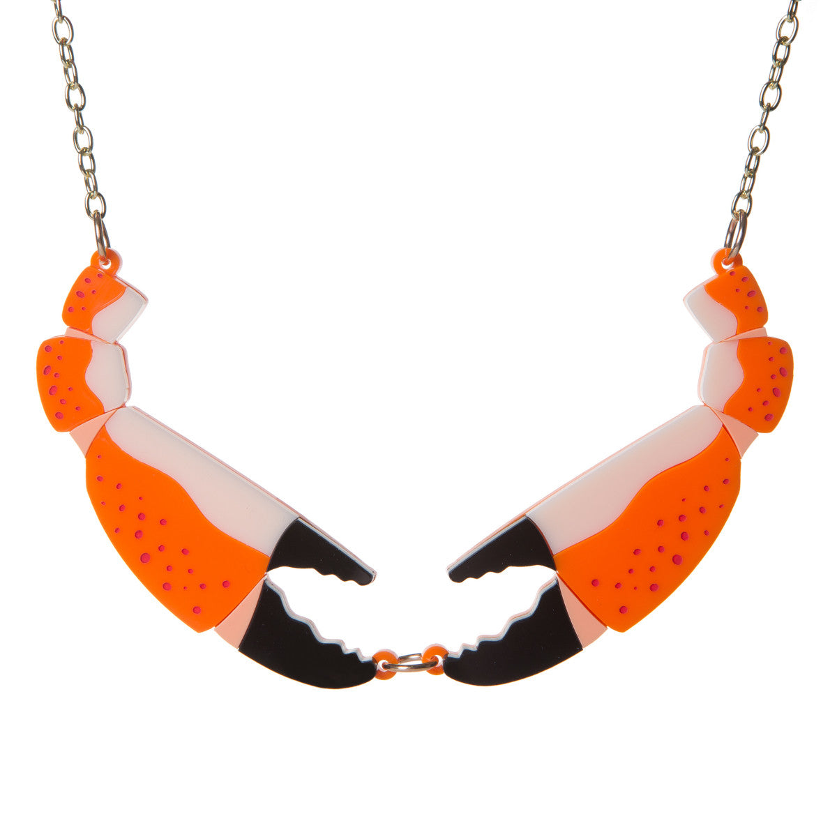 Sugar & Vice Crab Claws Necklace