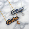 Sugar & Vice Galaxy Custom Name Necklace