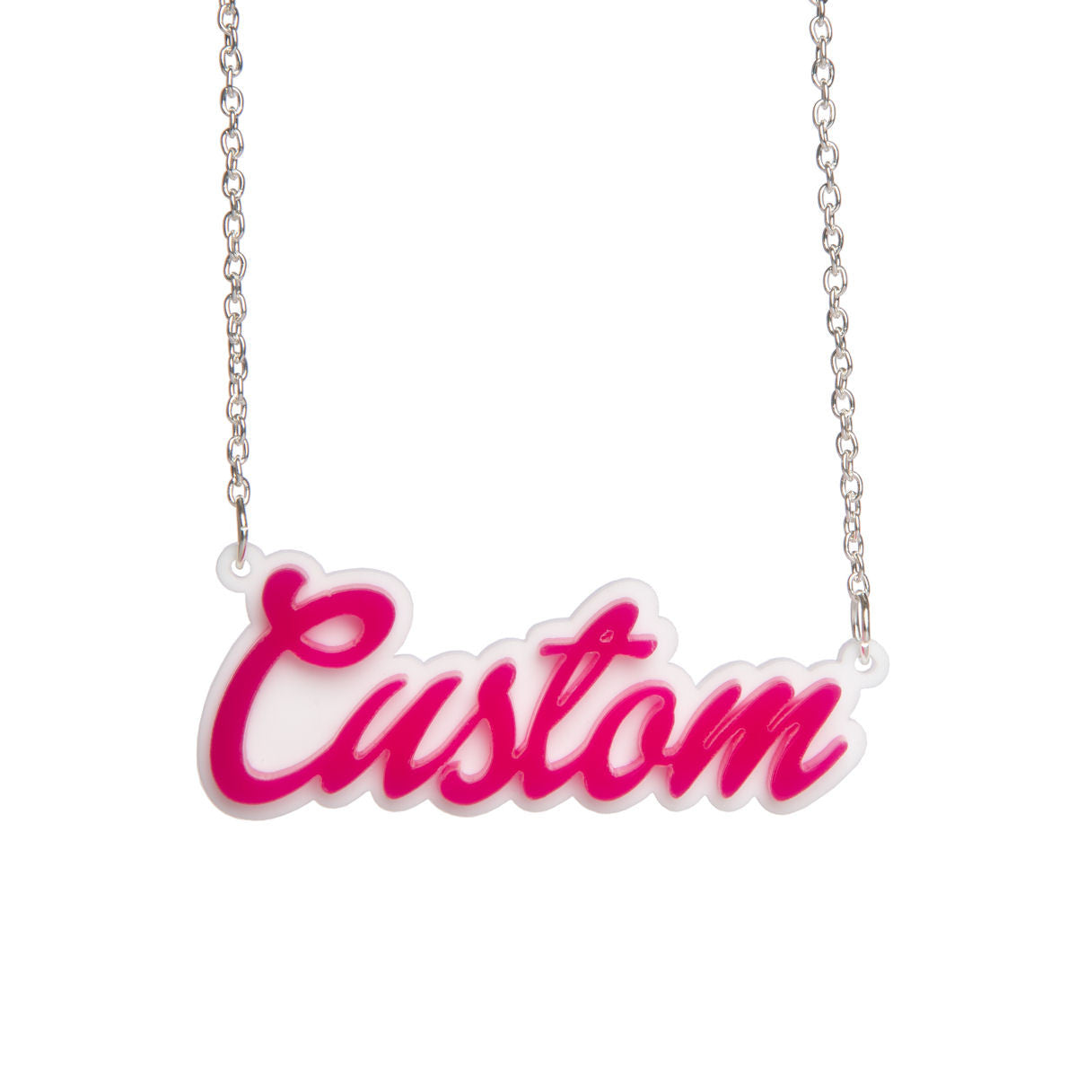 Sugar & Vice Barbie Name Necklace
