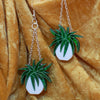 Hanging Basket Earrings