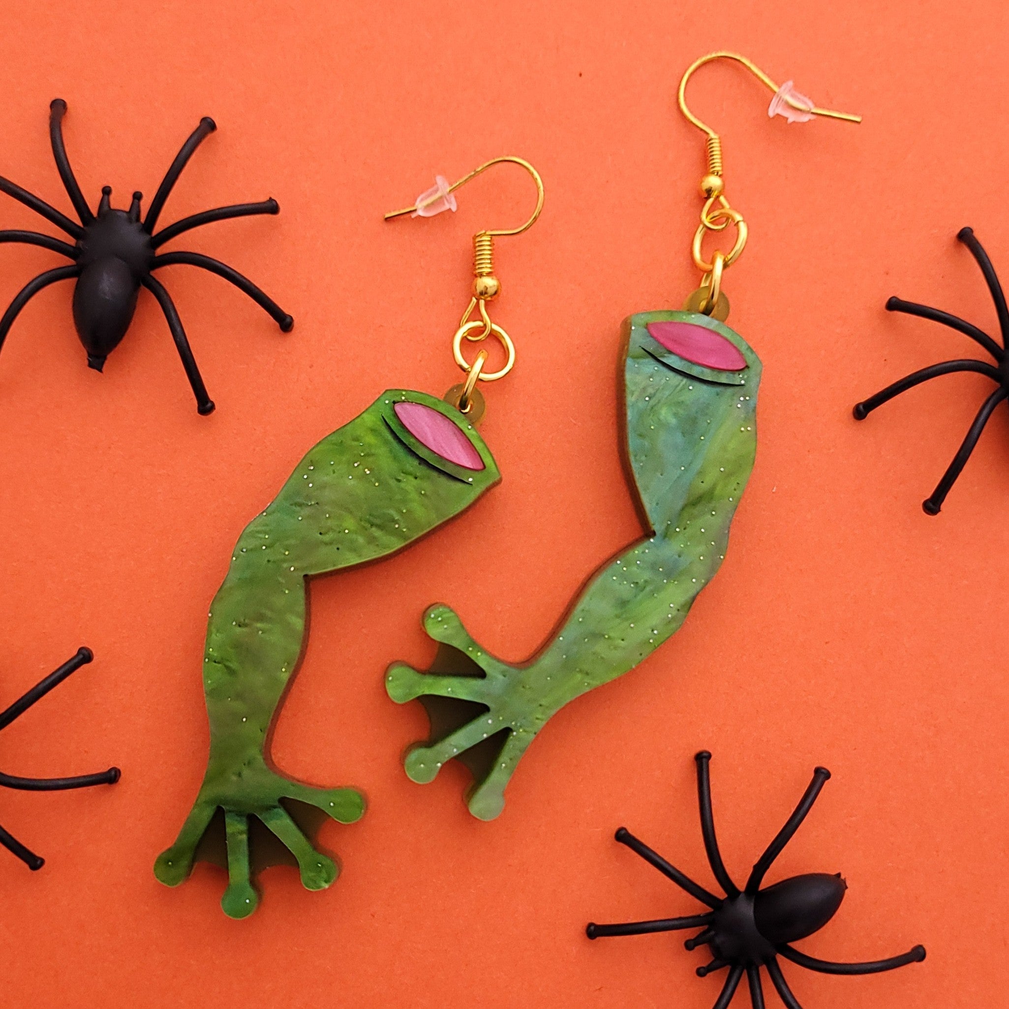 Leg earrings on sale