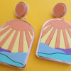 Pastel Sunset Earrings