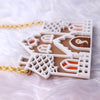 Haunted Gingerbread House Necklace