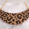 Natural Leopard Print Necklace