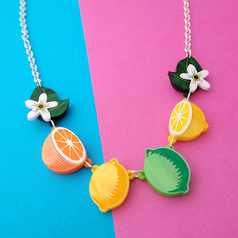 Citrus Statement Necklace