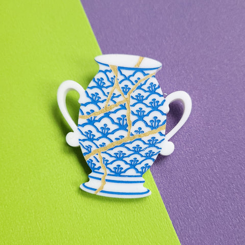 Kintsugi Brooch
