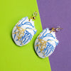 Kintsugi Heart Earrings