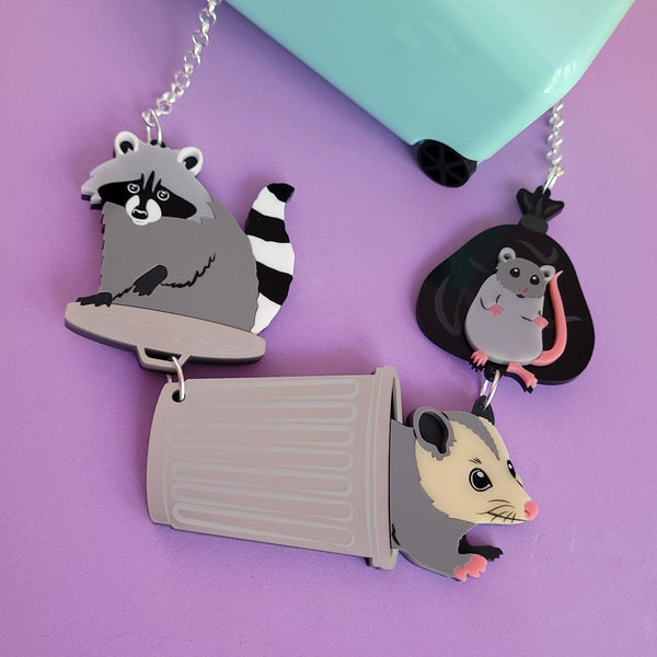 Trash Friends Statement Necklace – Sugar & Vice