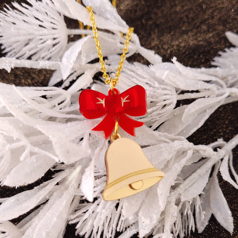 Bell & Bow Necklace