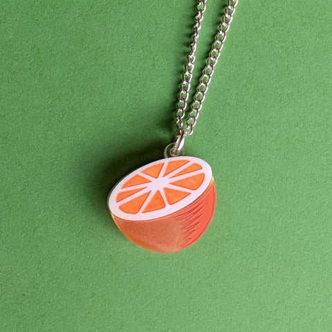 SECONDS - Orange Necklace