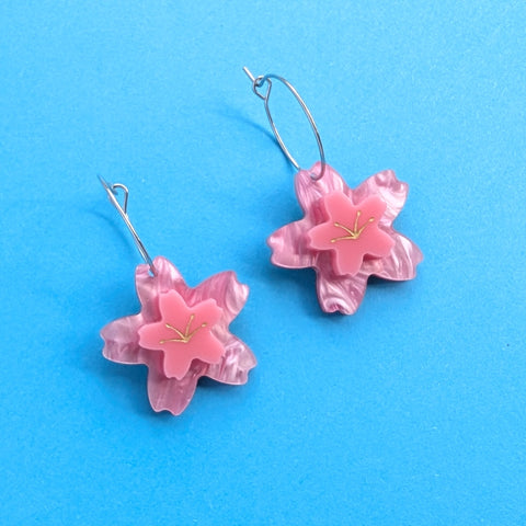 SECONDS - Cherry Blossom Earrings