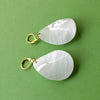 SECONDS - White Petal Earrings