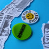 VHS Sticker Brooches