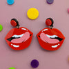 Art Of Drag Lips Earrings