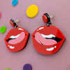 Art Of Drag Lips Earrings