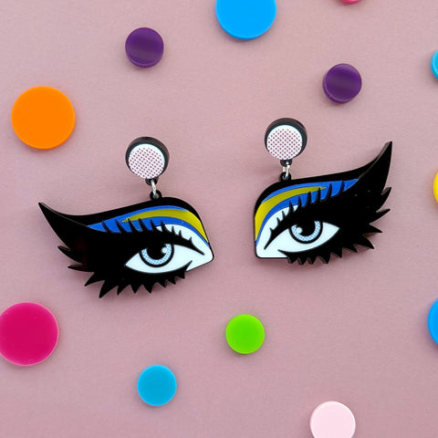 Art Of Drag Pop Art Earrings