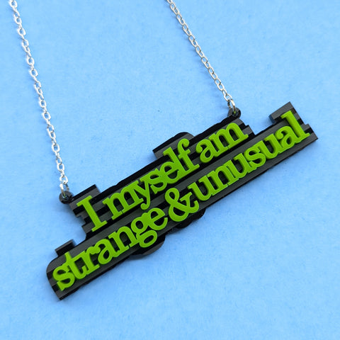 SECONDS - Strange & Unusual Necklace