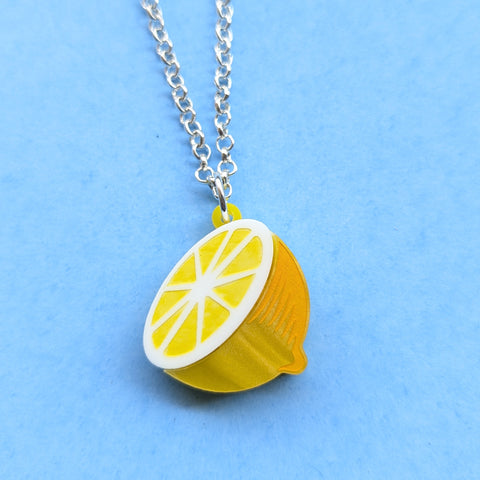 SECONDS - Lemon Slice Necklace