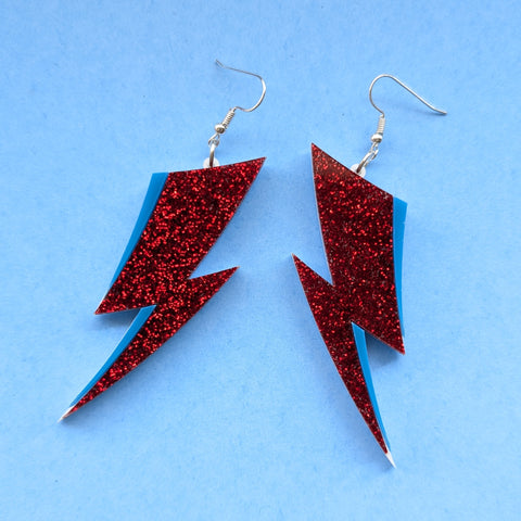 SECONDS - Lightning Bolt Earrings