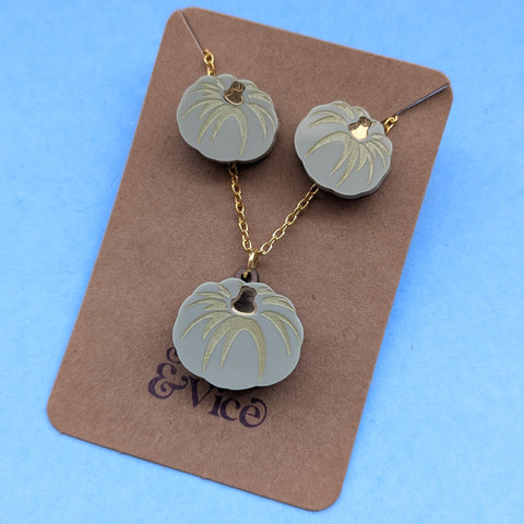 SECONDS - Green Pumpkin Set
