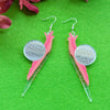Disco Snail Earrings