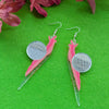 Disco Snail Earrings