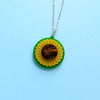 Sunflower Fidget Necklace