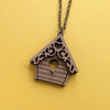 SECONDS - Birdhouse Necklace