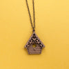 SECONDS - Birdhouse Necklace