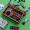 Individual Gothic Book Shelf Necklace