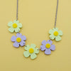 Retro Floral Necklace