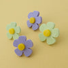 Retro Floral Stud Earrings