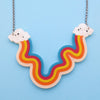 Retro Rainbow Necklace