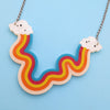 Retro Rainbow Necklace