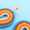 Retro Rainbow Earrings
