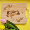 Kitchen Witch Chopping Board